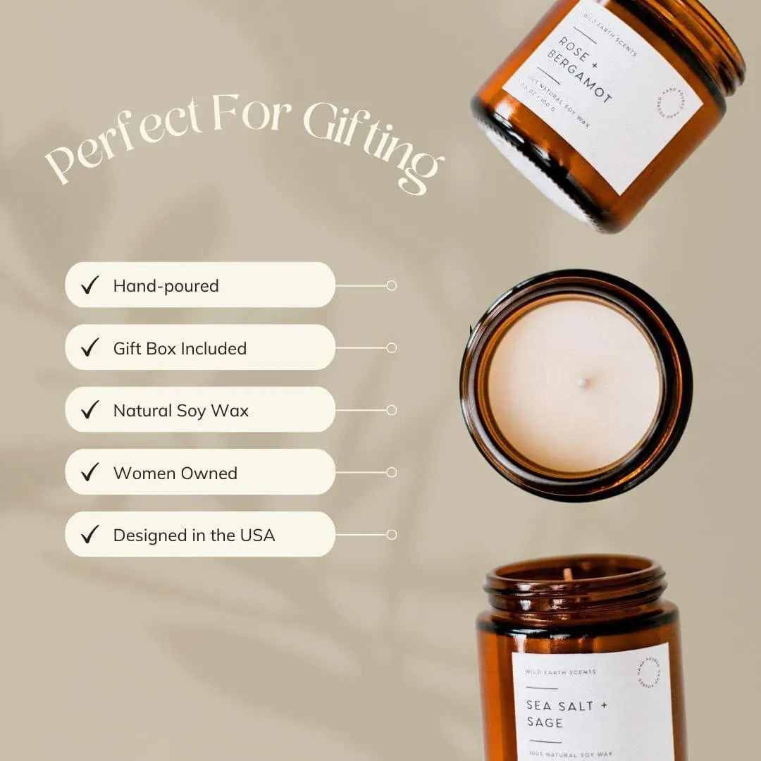 3 pcs Aromatherapy Scented Candles